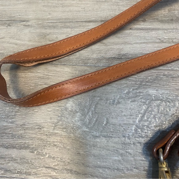 VTG Italy Unbranded Leather Doctor Crossbody Bag - Picture 13 of 14